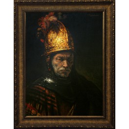 Рембранд  картина "Мъж със златен шлем" - копие